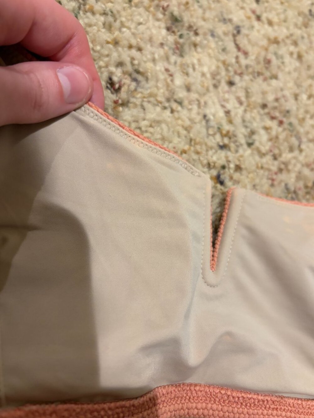 Lululemon Honeycomb Dip Bikini Swimsuit Swim Set Pink Black - Picture 7 of 16